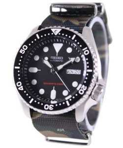 Seiko Automatic Diver's 200M Army NATO Strap SKX007K1-NATO5 Men's Watch