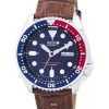 Seiko Automatic Diver's Ratio Brown Leather SKX009J1-LS7 200M Men's Watch