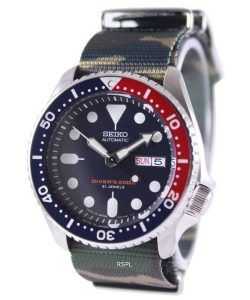 Seiko Automatic Diver's 200M Army NATO Strap SKX009J1-NATO5 Men's Watch