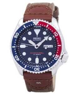 Seiko Automatic Diver's Canvas Strap SKX009J1-NS1 200M Men's Watch