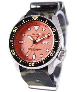 Seiko Automatic Diver's 200M Army NATO Strap SKX011J1-NATO5 Men's Watch