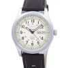 Seiko 5 Sports Military Automatic Japan Made Ratio Dark Brown Leather SNZG07J1-LS11 Men's Watch