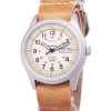 Seiko 5 Sports SNZG07J1-LS18 Military Japan Made Brown Leather Strap Men's Watch