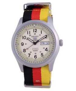 Seiko 5 Sports Military Automatic Japan Made SNZG07J1-var-NATO26 100M Mens Watch