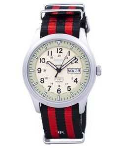 Seiko 5 Sports Military Automatic Japan Made NATO Strap SNZG07J1-NATO3 Men's Watch