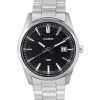 Casio Analog Stainless Steel Black Dial Quartz MTP-VD03D-1A MTPVD03D-1 Men's Watch