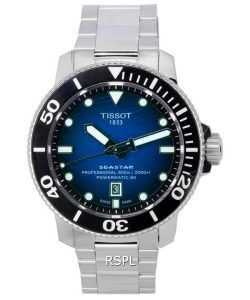 Tissot Seastar 2000 Professional Powermatic 80 Blue Dial Diver's T120.607.11.041.01 T1206071104101 600M Men's Watch
