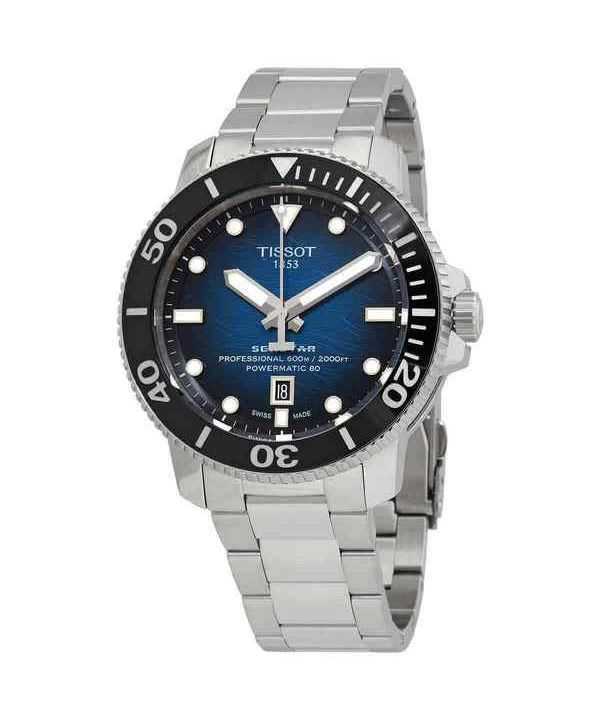 Tissot Seastar 2000 Professional Powermatic 80 Blue Dial Diver's T120.607.11.041.01 T1206071104101 600M Men's Watch - Image 2