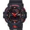 Casio G-Shock X Ignite Red Series Analog Digital Quartz GA-700BNR-1A GA700BNR-1 200M Men's Watch