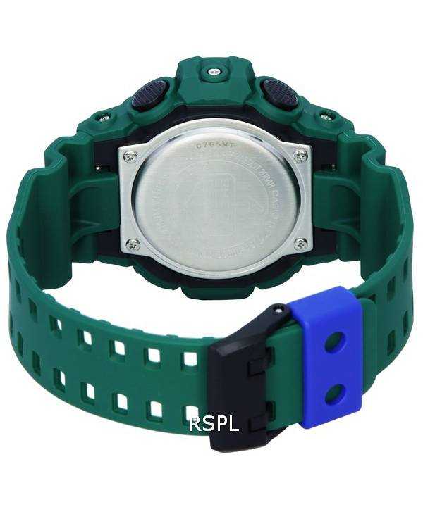 Casio G-Shock Popular Spirited Colours Green Analog Digital Quartz GA-700SC-3A GA700SC-3 200M Mens Watch