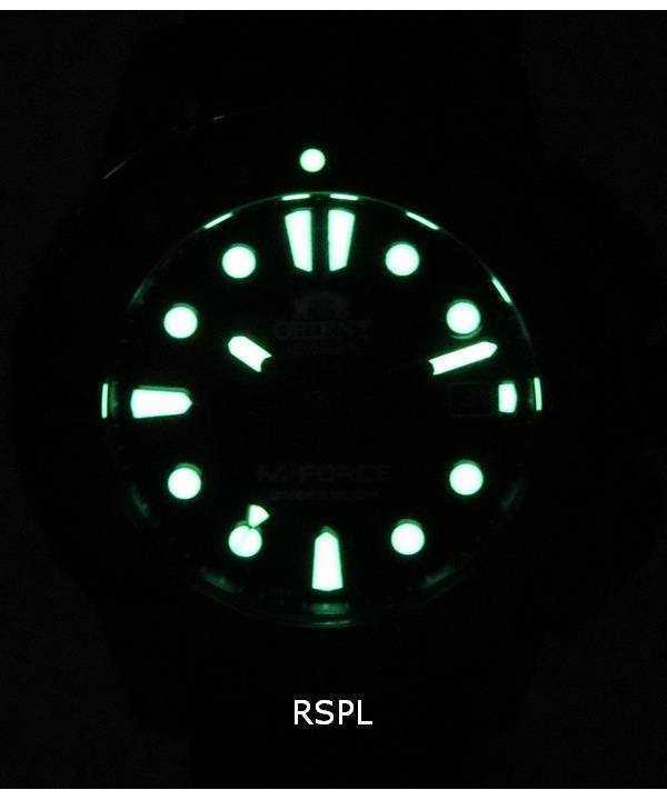 Orient M-Force Limited Edition Red Dial Automatic Diver's RA-AC0L09R00B 200M Men's Watch