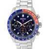 Seiko Prospex Speedtimer Go Large Solar Chronograph Blue Dial SSC913 SSC913P1 SSC913P 100M Men's Watch