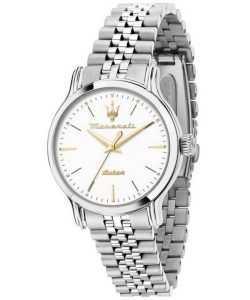 Maserati Epoca Stainless Steel White Dial Quartz R8853118519 100M Women's Watch