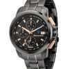 Maserati Successo Chronograph Stainless Steel Black Dial Solar R8873645001 Men's Watch