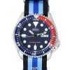 Seiko Blue Dial Automatic Diver's SKX009K1-var-NATO20 200M Men's Watch
