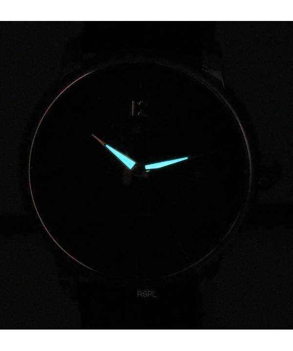 Zeppelin LZ 120 Bodensee Leather Strap Dark Green Dial Automatic 81604 Men's Watch