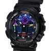 Casio G-Shock Quartz Sports GA-100RGB-1A GA100RGB-1 Men's Watch
