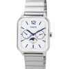 Casio Standard Analog Moon Phase Silver Dial Quartz MTP-M305D-7A Men's Watch