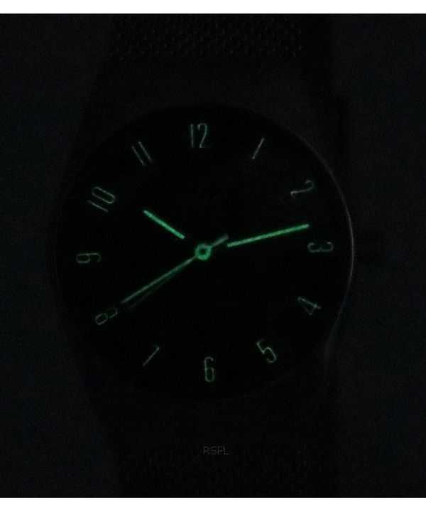 Skagen Grenen Lille Solar Powered Stainless Steel Mesh Bracelet Blue Dial SKW3080 Women's Watch