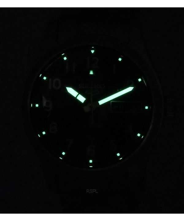 Seiko 5 Sports In The Metal Midfield Black Dial Automatic SRPJ81K1 100M Men's Watch