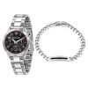 Sector 670 Multifunction Stainless Steel Black Dial Quartz R3253578020 Mens Watch With Free Bracelet