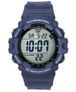 Casio Standard Digital Blue Resin Strap Quartz AE-1500WH-2A 100M Men's Watch