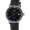 Iron Annie Bauhaus Leather Strap Black Dial Automatic 50502 Mens Watch