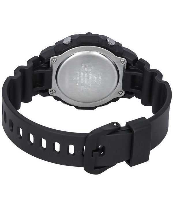 Casio Standard Digital Black Resin Strap Quartz LWS-2200H-1A 100M Unisex Watch