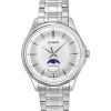 Casio Standard Analog Moon Phase Stainless Steel Silver Dial Quartz MTP-M100D-7A Men's Watch