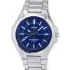 Casio Standard Analog Stainless Steel Blue Dial Solar MTP-RS100D-2A Mens Watch