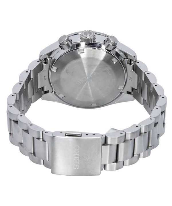 Seiko Prospex Speedtimer Go Large Chronograph Silver Dial Solar SSC911 SSC911P1 SSC911P 100M Men's Watch