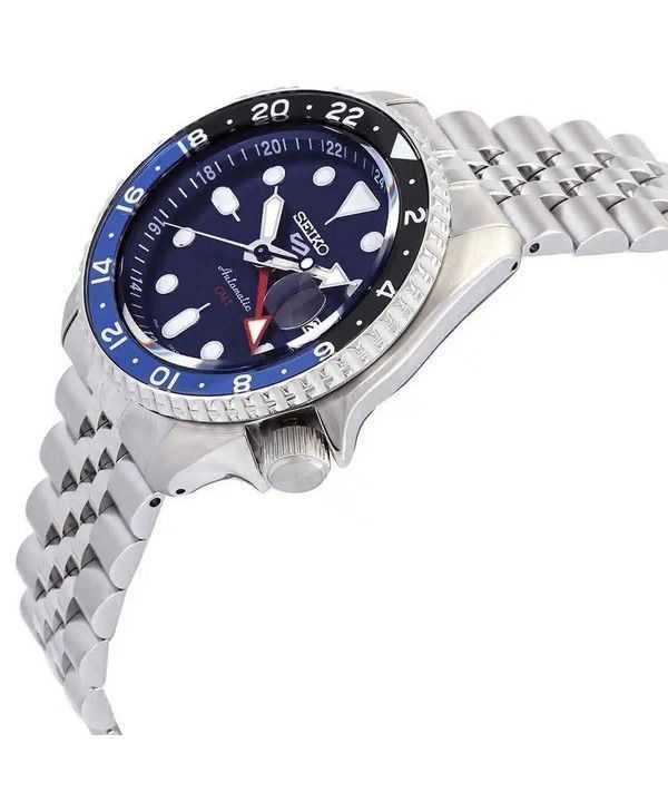 Seiko 5 Sports Blueberry GMT SKX Re-Interpretation Automatic SSK003 SSK003K1 SSK003K 100M Men's Watch - Image 3