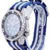 Ratio Free Diver Helium Safe Nylon Automatic Diver's 1066KE20-33VA-BLU-var-NATO2 1000M Men's Watch