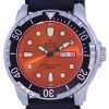 Ratio FreeDiver Orange Dial PU Strap Quartz 48HA90-02-ORG 500M Mens Watch