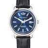 Philip Watch Kent Collection Anniversary Leather Strap Blue Dial Quartz R8251178013 100M Mens Watch