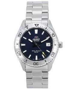 Orient Sports Mako Stainless Steel Blue Dial Automatic Diver's RA-AC0Q02L10B 200M Men's Watch