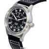 Ratio Skysurfer Pilot Black Sunray Dial Leather Automatic RTS321 200M Mens Watch