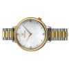 Westar Zing Crystal Accents Two Tone Stainless Steel White Mother Of Pearl Dial Quartz 00135CBN111 Women's Watch