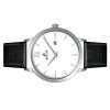 Westar Profile Leather Strap White Dial Quartz 50214STN101 Men's Watch