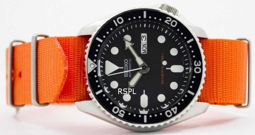 Seiko Automatic Diver's 200M NATO Strap SKX007K1-NATO7 Men's Watch
