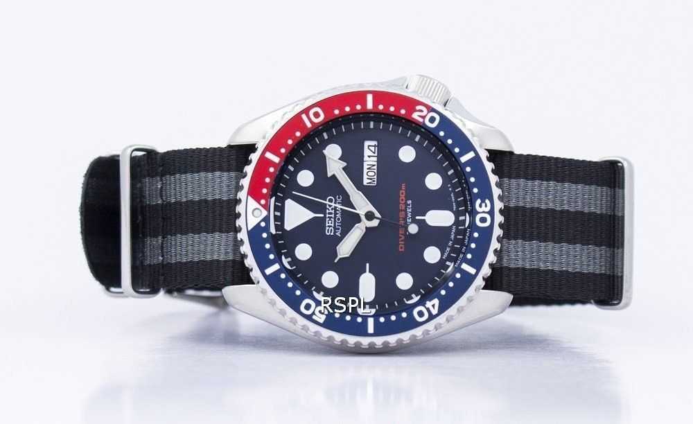 Seiko Automatic Diver's NATO Strap 200M SKX009J1-NATO1 Men's Watch