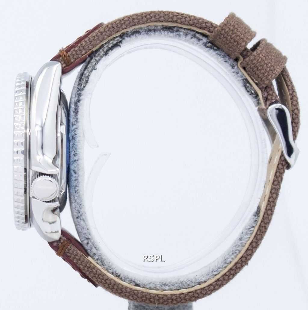 Seiko Automatic Diver's Canvas Strap SKX009K1-NS1 200M Men's Watch