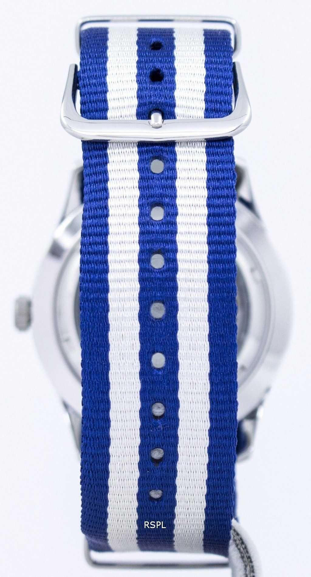 Seiko 5 Sports Military Automatic Japan Made NATO Strap SNZG07J1-NATO2 Men's Watch