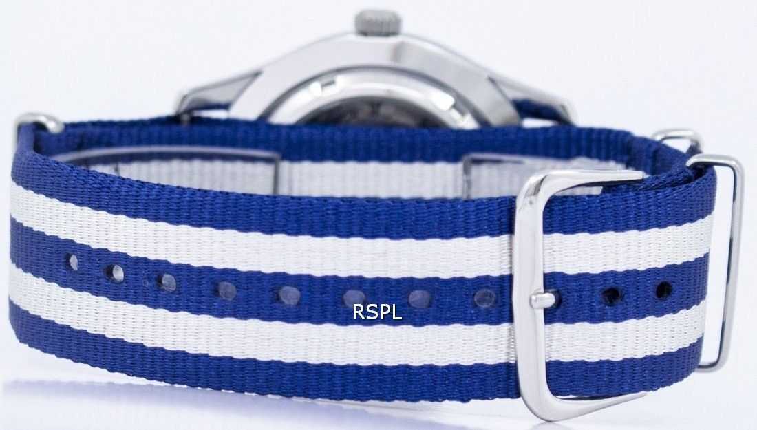 Seiko 5 Sports Military Automatic Japan Made NATO Strap SNZG07J1-NATO2 Men's Watch
