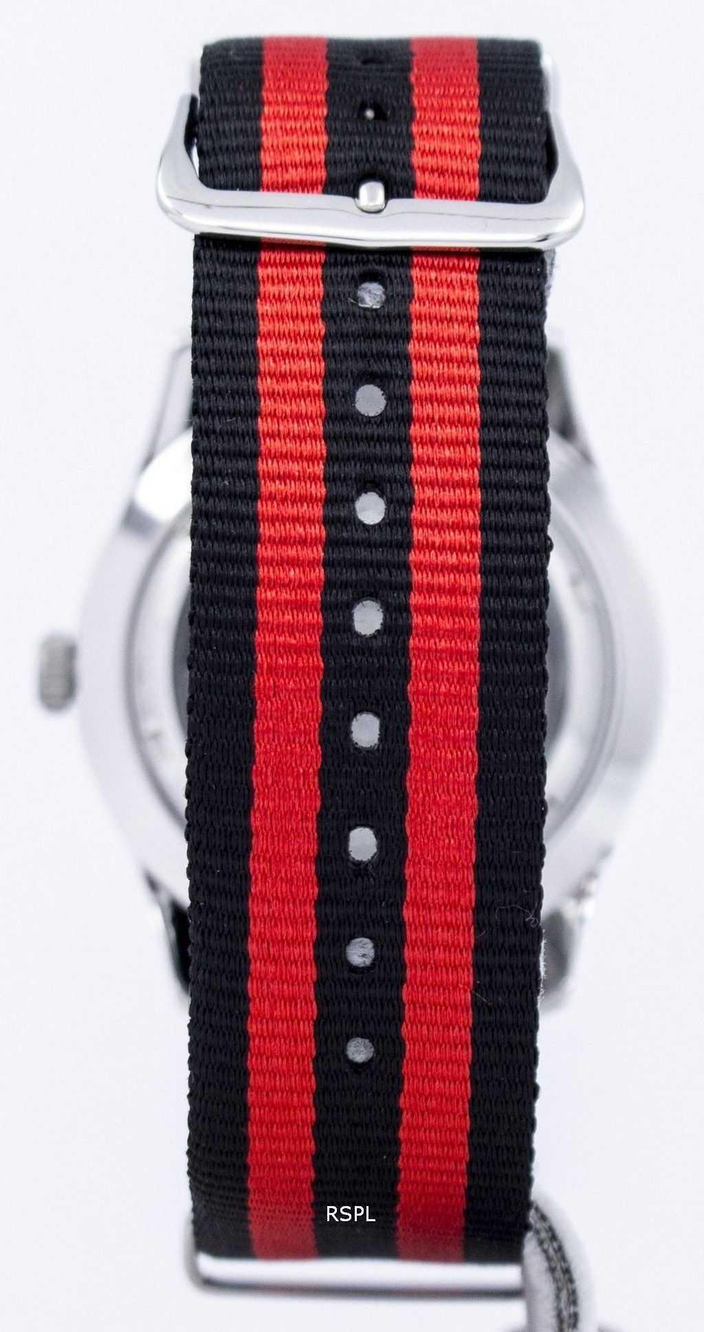 Seiko 5 Sports Military Automatic Japan Made NATO Strap SNZG07J1-NATO3 Men's Watch