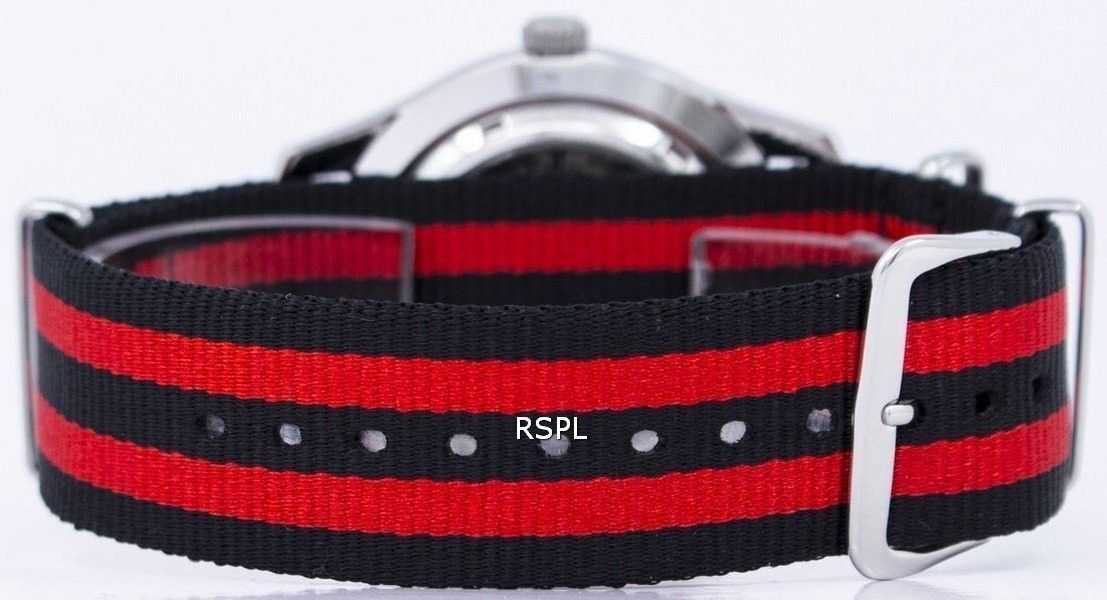 Seiko 5 Sports Military Automatic Japan Made NATO Strap SNZG07J1-NATO3 Men's Watch