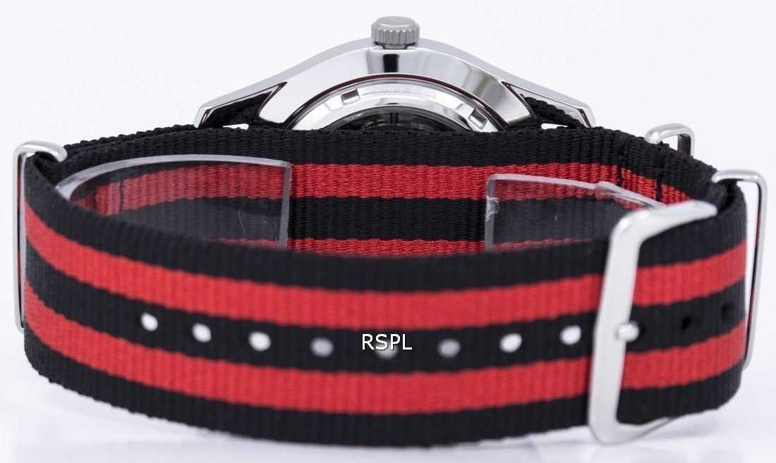 Seiko 5 Sports Military Automatic Japan Made NATO Strap SNZG07J1-NATO3 Men's Watch