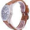 Seiko 5 Sports Automatic Japan Made Ratio Brown Leather SNZG09J1-LS9 Men's Watch