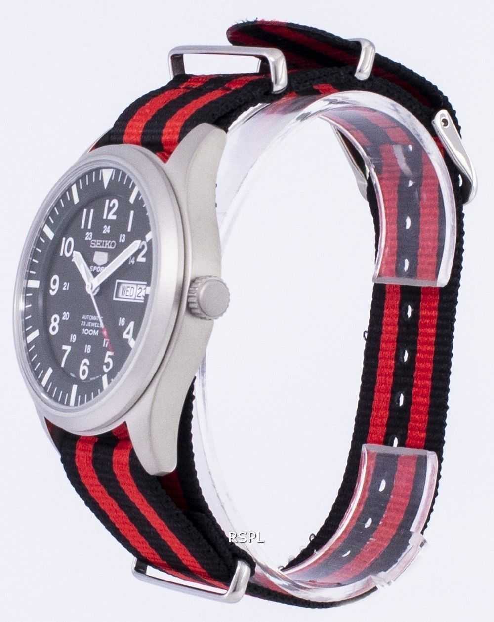 Seiko 5 Sports Automatic Nato Strap SNZG09K1-NATO3 Men's Watch