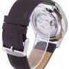 Seiko 5 Sports Automatic Ratio Dark Brown Leather SNZG11K1-LS11 Men's Watch